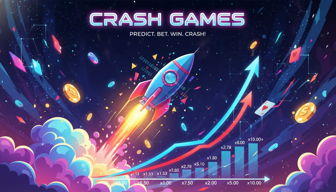 Crash Games bei Vavada casino